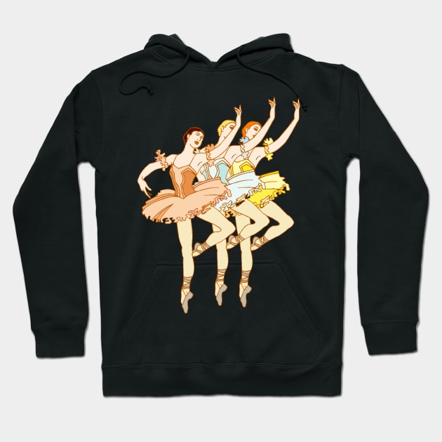 Ballerinas Hoodie by MGphotoart